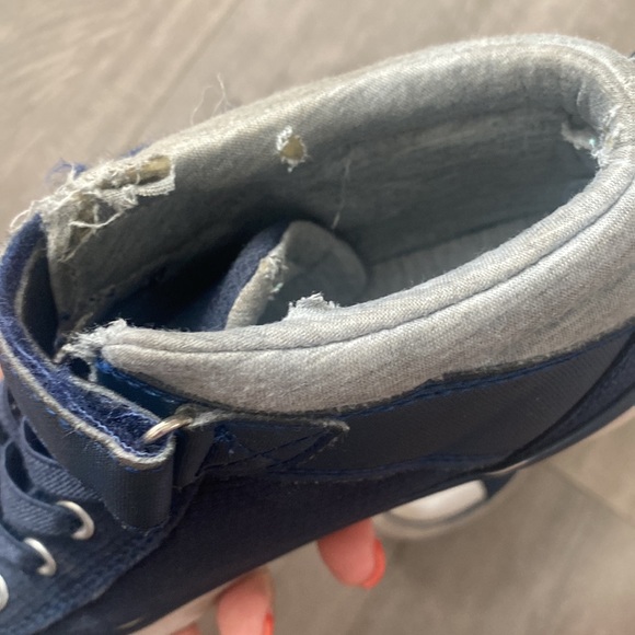 The Children's Place Navy Velcro Sneakers - Picture 3 of 5